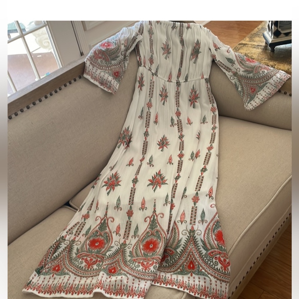 Elegant Floral Maxi Dress
